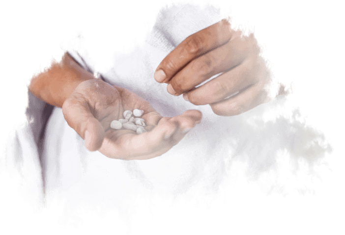 Throwing small stones in Kaaba